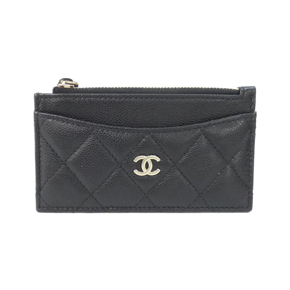 Chanel Timeless Classic Line AP3881 Business Card Holder/Card Case: --- Catalog ---Category: DesignType: Card caseColor: BlackGender: Women,MenMaterial: Grained Calfskin Category: GeneralMPN: AP3881Brand: ChanelCategory: Physical PropertiesSize (HxWxD): 7.5cm x 13cm