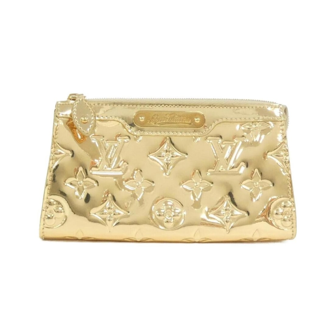 Louis Vuitton Monogram Miroir Trouse Cosmetic M95604 Handbag Pouch: --- Catalog ---Category: SizeSize (HxWxD): 10cm x 18cm x 6cm / 3.93'' x 7.08'' x 2.36''Category: DesignType: Handbag, PouchColor: GoldGender: WomenMaterial: Vinyl , PVC Category: GeneralMPN: