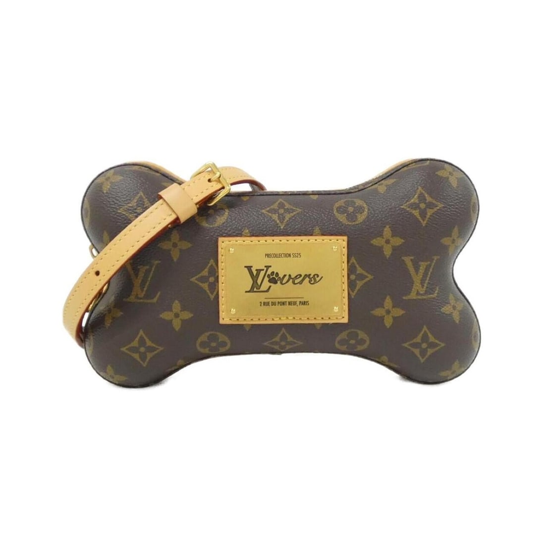 Louis Vuitton Monogram (LV VERS) Bone Wearable Wallet M12615 Shoulder Bag: --- Catalog ---Category: SizeSize (HxWxD): 14cm x 24cm x 6cm / 5.51'' x 9.44'' x 2.36''Category: DesignType: Shoulder bagColor: BrownGender: WomenMaterial: Coated canvas , Leather Leather/Fur Type: Ca