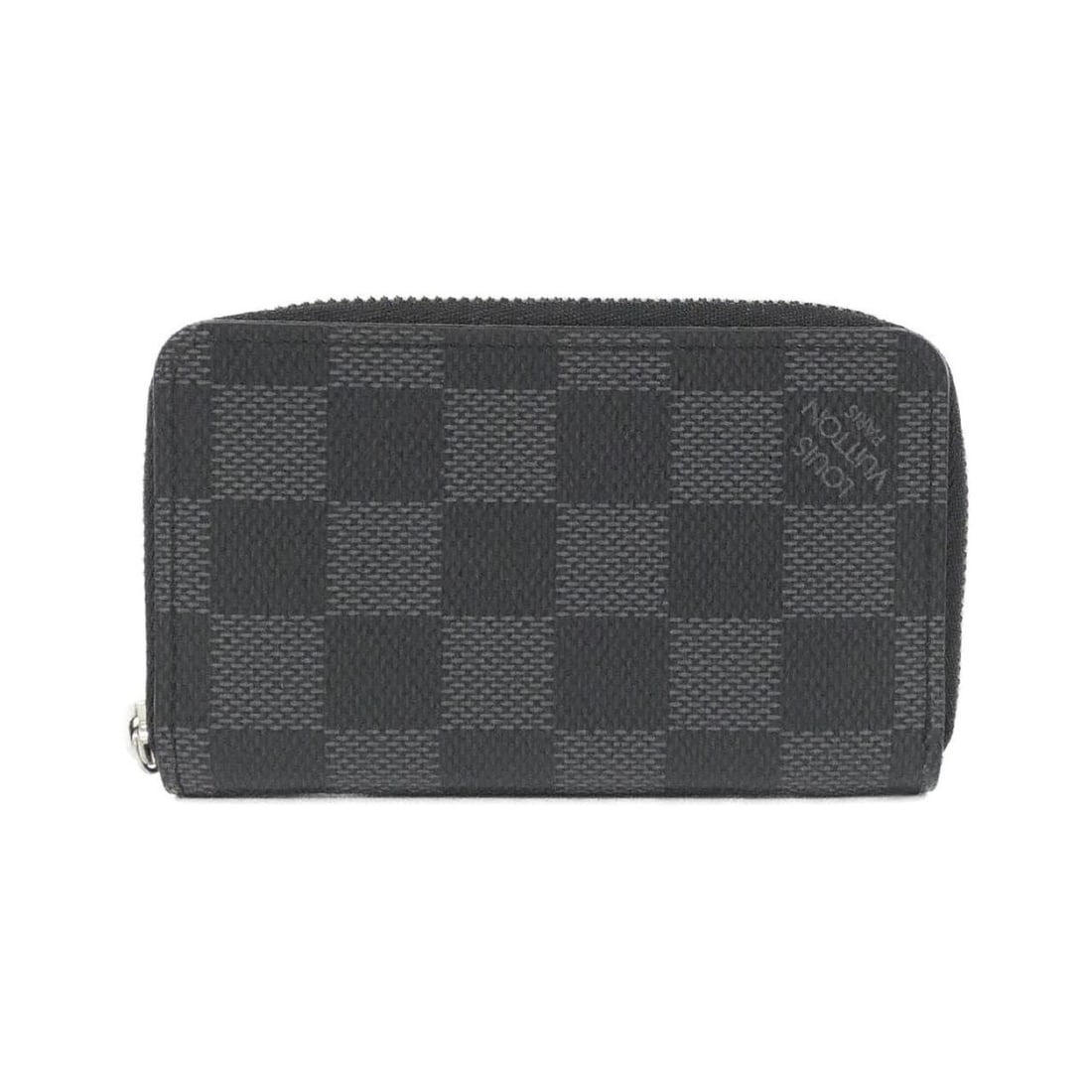 Louis Vuitton Damier Graphite Zippy Coin Purse N63076 Wallet/Coin Case: --- Catalog ---Category: SizeSize (HxWxD): 7cm x 12cm x 2cm / 2.75'' x 4.72'' x 0.78''Category: DesignType: Coin purse/coin caseColor: Dark gray, GraphiteGender: MenMaterial: Coated canvas Category: