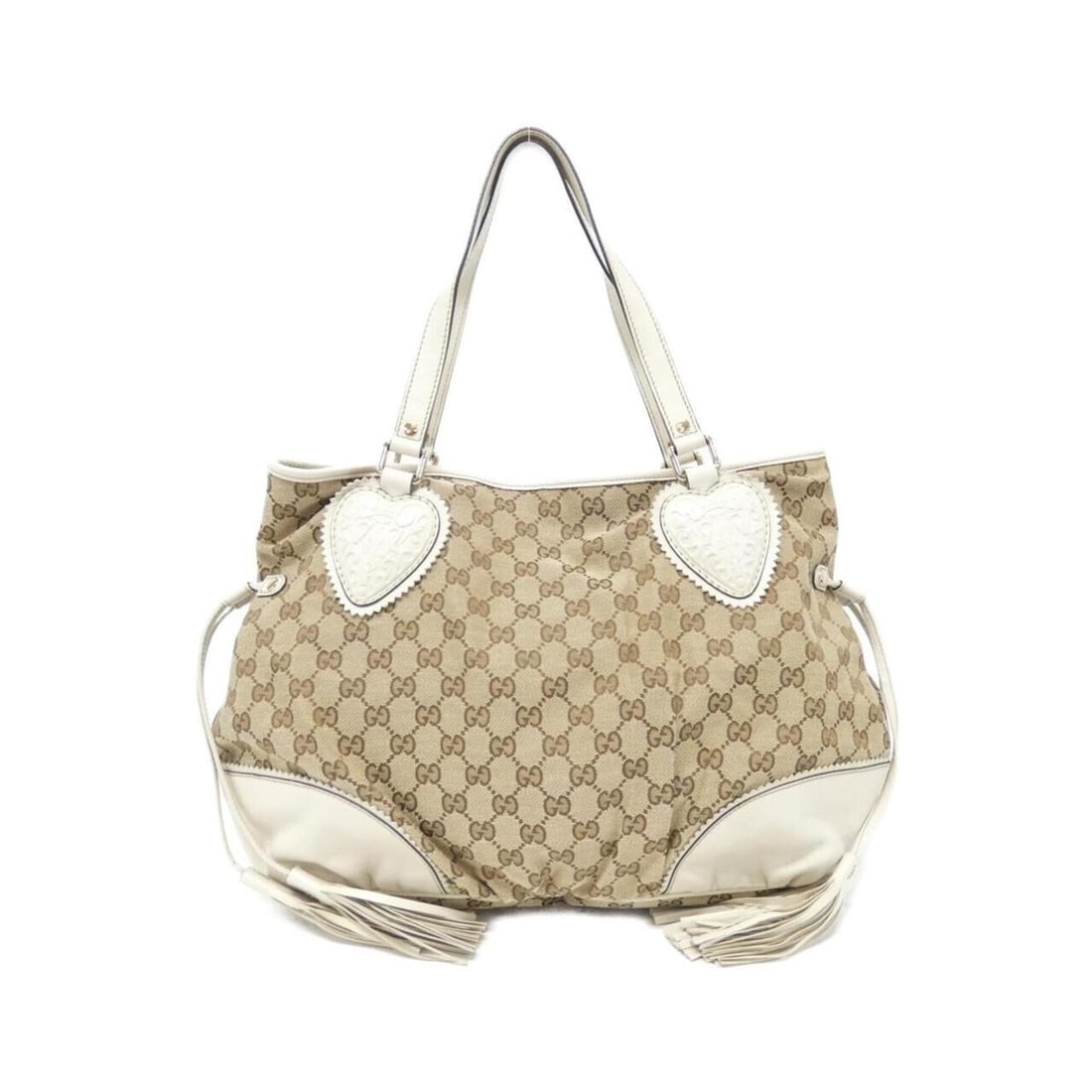 Gucci 211954 Handbag: --- Catalog ---Category: SizeSize (HxWxD): 29cm x 32cm x 12cm / 11.41'' x 12.59'' x 4.72''Category: DesignType: HandbagColor: Beige, IvoryGender: Women,MenMaterial: GG canvas Category: GeneralBrand: