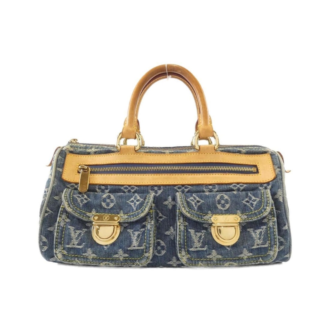 Louis Vuitton Monogram Denim Neo Speedy M95019 Boston Bag: --- Catalog ---Category: SizeSize (HxWxD): 16cm x 31cm x 15cm / 6.29'' x 12.2'' x 5.9''Category: DesignType: Boston bagColor: BlueGender: WomenMaterial: Monogram Denim Category: GeneralMPN: M95019Bran