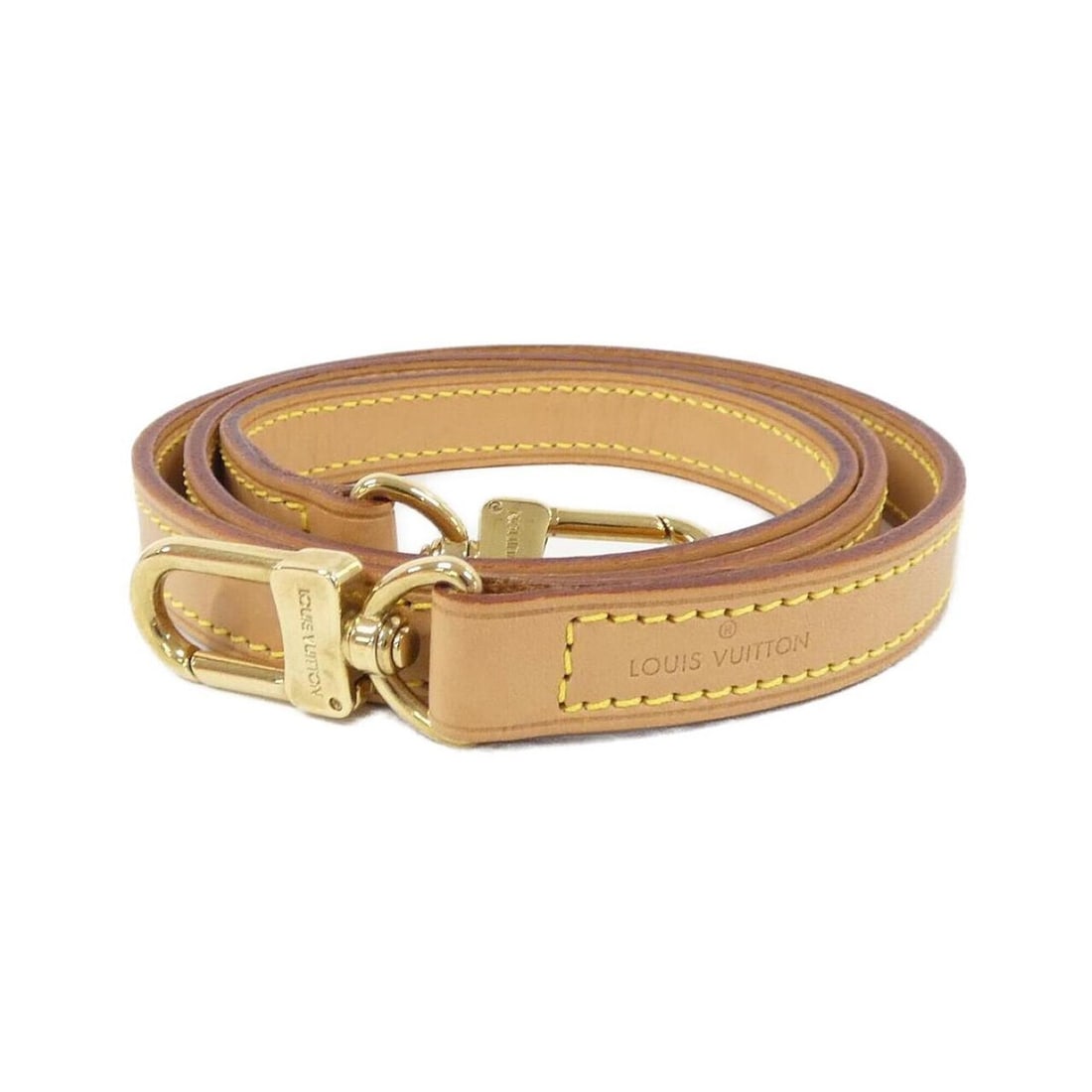 Louis Vuitton Shoulder Strap J00142: --- Catalog ---Category: SizeHandle/Strap Length: 99.5cm / 39.17''Category: DesignType: StrapColor: BeigeGender: WomenMaterial: LeatherLeather/Fur Type: VachettaCategory: GeneralBrand: Louis
