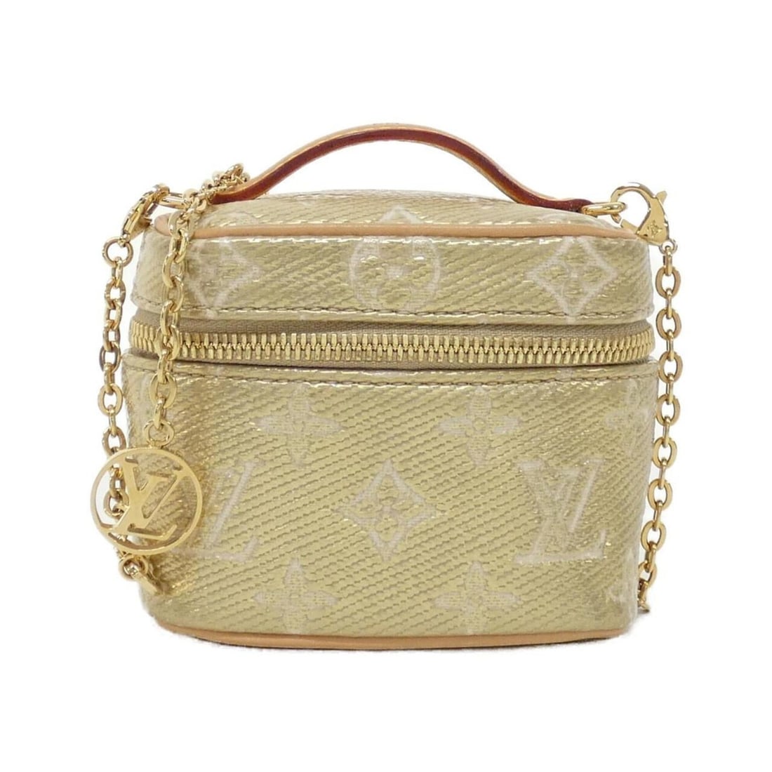 Louis Vuitton Monogram Laminated Jacquard Micro Vanity M22920 Shoulder Bag: --- Catalog ---Category: SizeSize (HxWxD): 10cm x 11cm x 8cm / 3.93'' x 4.33'' x 3.14''Category: DesignType: Shoulder bagColor: Beige, MonogramGender: WomenMaterial: Monogram Category: GeneralMPN: