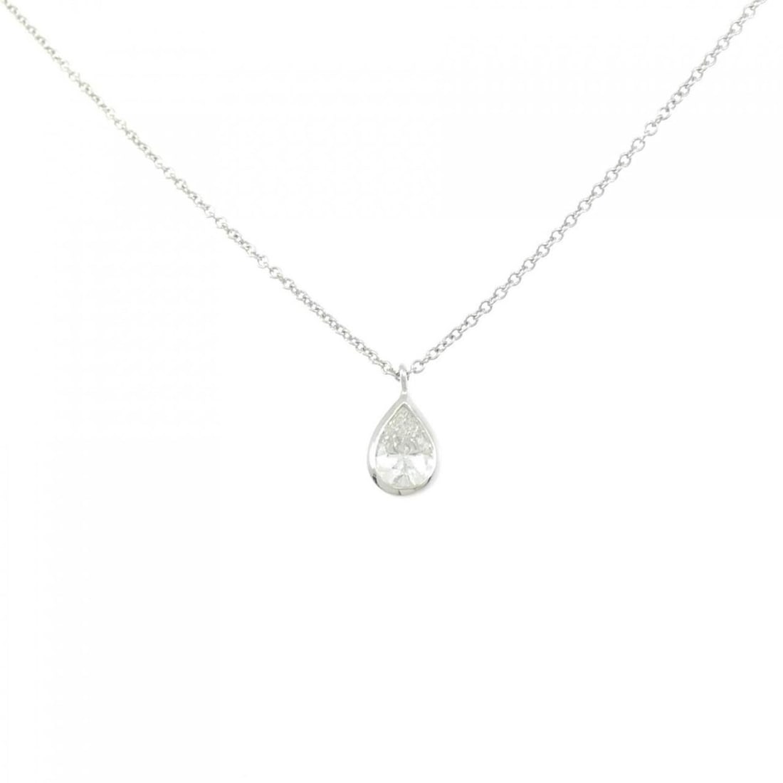 Tiffany & Co. By the Yard Necklace: --- Catalog ---Category: SizePendant Size: 10.9mm x 5.7mm / 0.42'' x 0.22''Neck Circumference: 41 cm / 16.14''Category: DesignColor: PlatinumMaterial: Platinum 950Pendant Type: PendantNecklace Type: N
