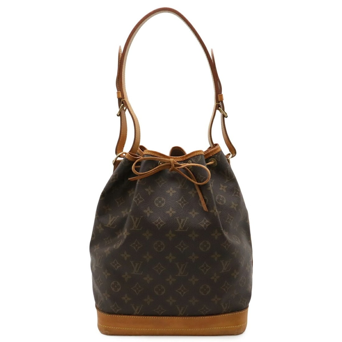 LOUIS VUITTON Louis Vuitton Monogram Noe Shoulder Bag Model M42224: --- Catalog ---Category: SizeWeight: 640g / 1.41lb.Size (HxWxD): 35cm x 26cm x 18.5cm / 13.77'' x 10.23'' x 7.28''Strap Length: 75cm / 29.52''Category: DesignType: Shoulder bagColor: BrownGender: