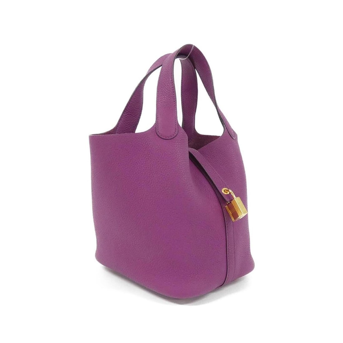 Hermes Picotin Lock PM 073597CC Handbag: --- Catalog ---Category: SizeSize (HxWxD): 19cm x 18cm x 13.5cm / 7.48'' x 7.08'' x 5.31''Category: DesignType: HandbagColor: AnemoneGender: WomenHardware Color: GoldCategory: GeneralMPN: