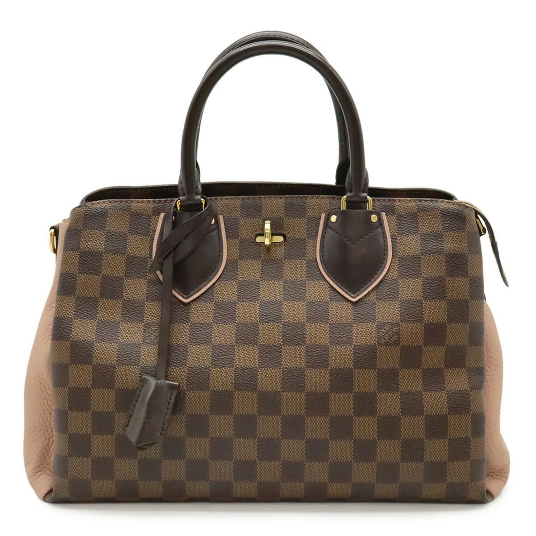 LOUIS VUITTON Damier Normandie Handbag Brown Magnolia Pink Shoulder Bag N41488: --- Catalog ---Category: SizeWeight: 950g / 2.09lb.Size (HxWxD): 23cm x 35cm x 16.5cm / 9.05'' x 13.77'' x 6.49''Category: DesignType: HandbagColor: Brown, MagnoliaGender: WomenMaterial: Damier