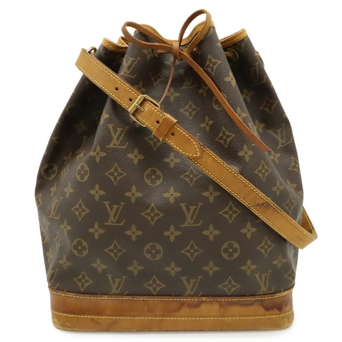 LOUIS VUITTON Louis Vuitton Monogram Noe Shoulder Bag Model M42224: --- Catalog ---Category: SizeWeight: 590g / 1.3lb.Size (HxWxD): 35cm x 26cm x 18.5cm / 13.77'' x 10.23'' x 7.28''Strap Length: 75cm / 29.52''Category: DesignType: Shoulder bagColor: BrownGender: Women