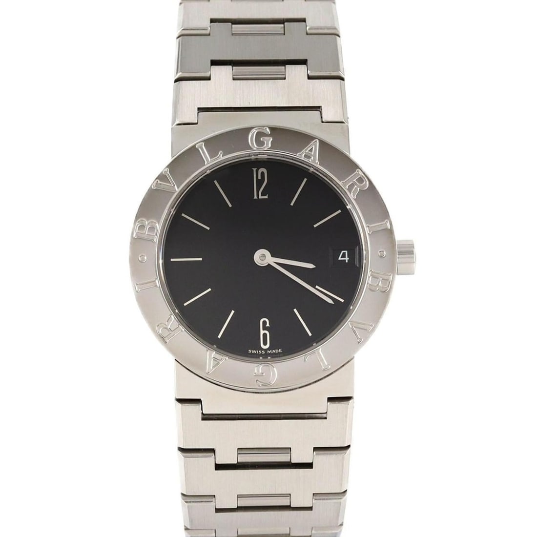 Bulgari BB30SS BB30SSD SS Quartz Watch: --- Catalog ---Category: SizeWrist Size: 16cm / 6.29''Case Diameter: 30mm / 1.18''Category: DesignType: WristwatchGender: Women,MenColor (Dial): BlackMaterial (Band): Stainless steelMaterial (Case):