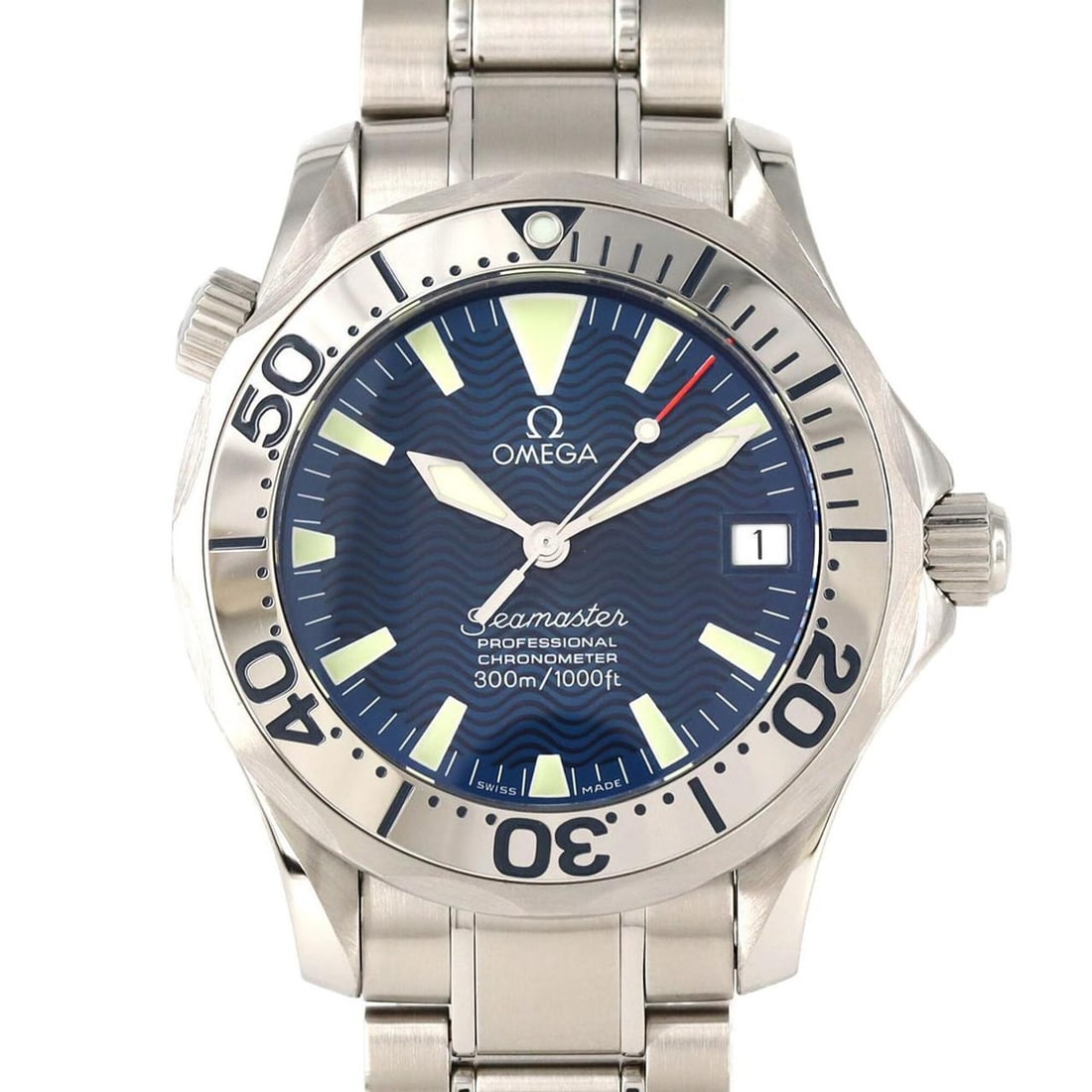Omega Seamaster Professional 2253.80 Stainless Steel Automatic Watch: --- Catalog ---Category: SizeWrist Size: 19.5cm / 7.67''Case Diameter: 36mm / 1.42''Category: DesignType: WristwatchGender: Women,MenColor (Dial): BlueMaterial (Band): Stainless steelMaterial (Case): 