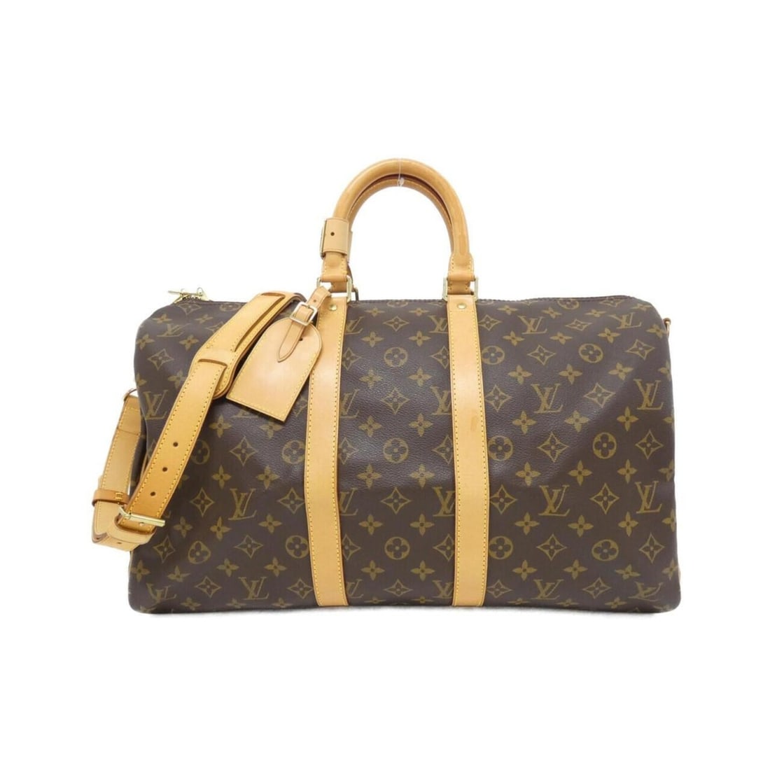 Louis Vuitton Monogram Keepall Bandoulière 45cm M41418 Boston Bag: --- Catalog ---Category: SizeSize (HxWxD): 27cm x 45cm x 20cm / 10.62'' x 17.71'' x 7.87''Category: DesignType: Boston bagColor: Marron, MonogramGender: WomenMaterial: Monogram Category: GeneralMPN: