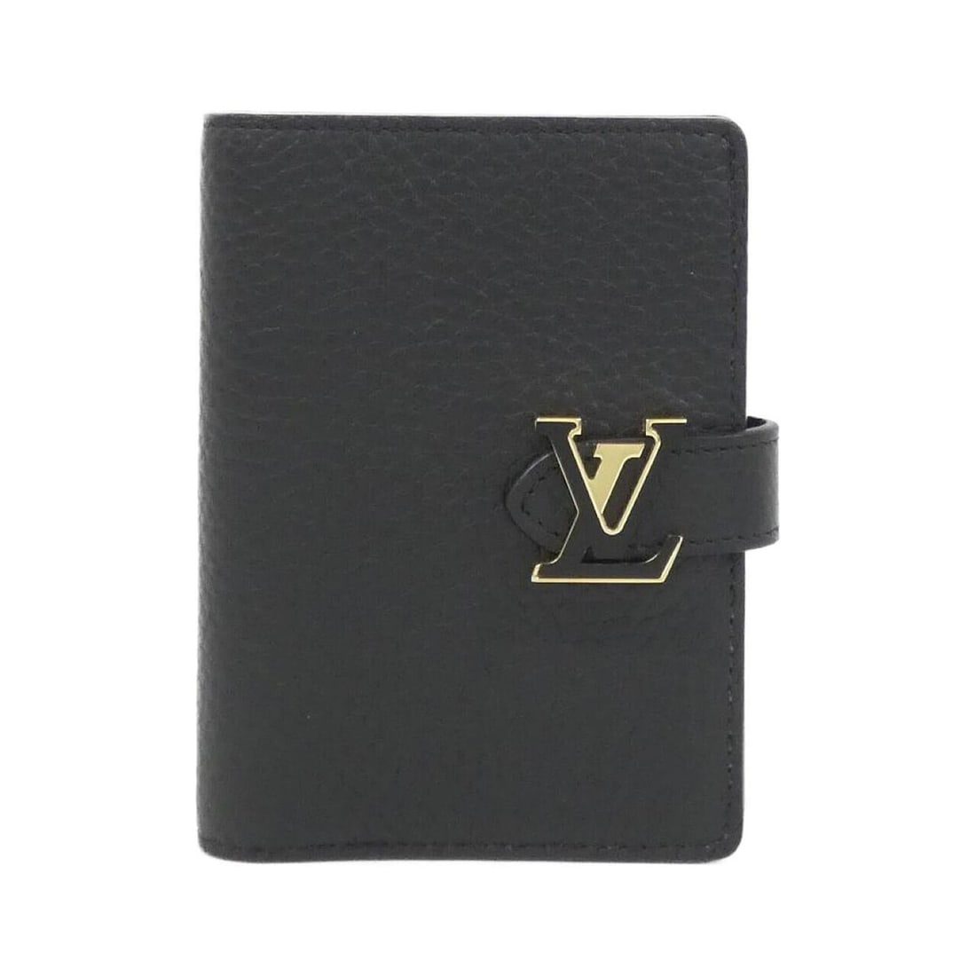 Louis Vuitton Taurillon LV Vertical CP Wallet M81561: --- Catalog ---Category: SizeSize (HxWxD): 12cm x 9cm x 2cm / 4.72'' x 3.54'' x 0.78''Category: DesignType: Wallet (bi-fold)Color: BlackGender: WomenMaterial: Leather Leather/Fur Type: Calf