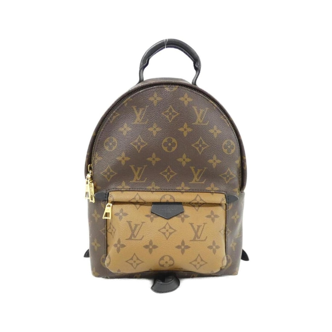 Louis Vuitton Monogram Reverse Palm Springs Backpack PM M43116 (Rucksack): --- Catalog ---Category: SizeSize (HxWxD): 28cm x 20cm x 11cm / 11.02'' x 7.87'' x 4.33''Category: DesignType: BackpackColor: Marron, Monogram ReverseGender: WomenMaterial: Monogram Reverse Category: 