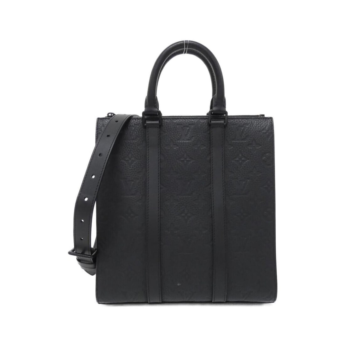 Louis Vuitton Taurillon Monogram Sac Plat Cross M59960 Handbag: --- Catalog ---Category: SizeSize (HxWxD): 28cm x 26cm x 6cm / 11.02'' x 10.23'' x 2.36''Category: DesignType: HandbagColor: BlackGender: MenMaterial: Leather Leather/Fur Type: Calf leatherCategory: