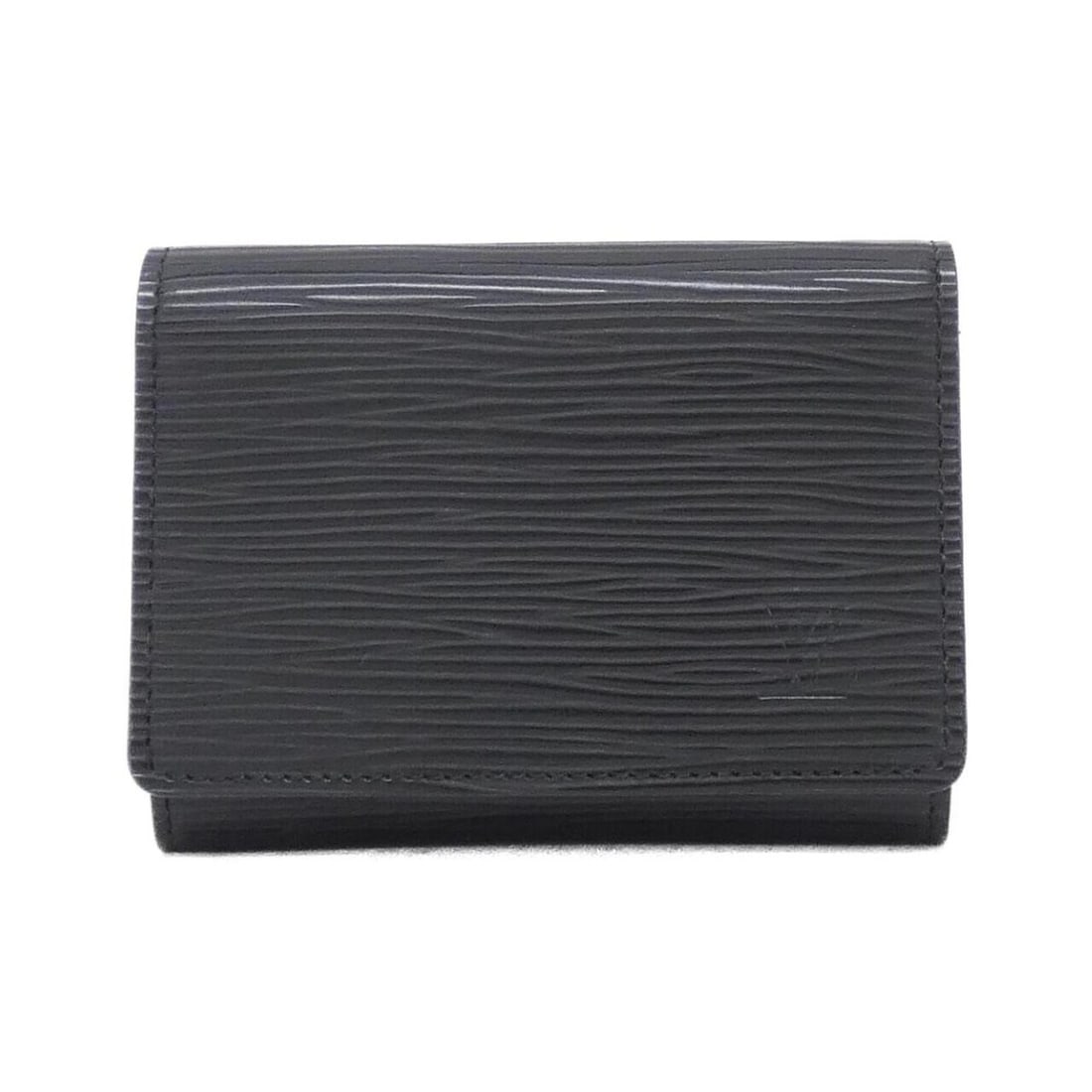 Louis Vuitton Epi Enveloppe Carte de Visite M56582 Business Card Holder/Card Case: --- Catalog ---Category: DesignType: Card caseColor: BlackGender: Men,WomenMaterial: Leather Leather/Fur Type: Calf leatherCategory: GeneralMPN: M56582Brand: Louis VuittonCategory: Physical Properties