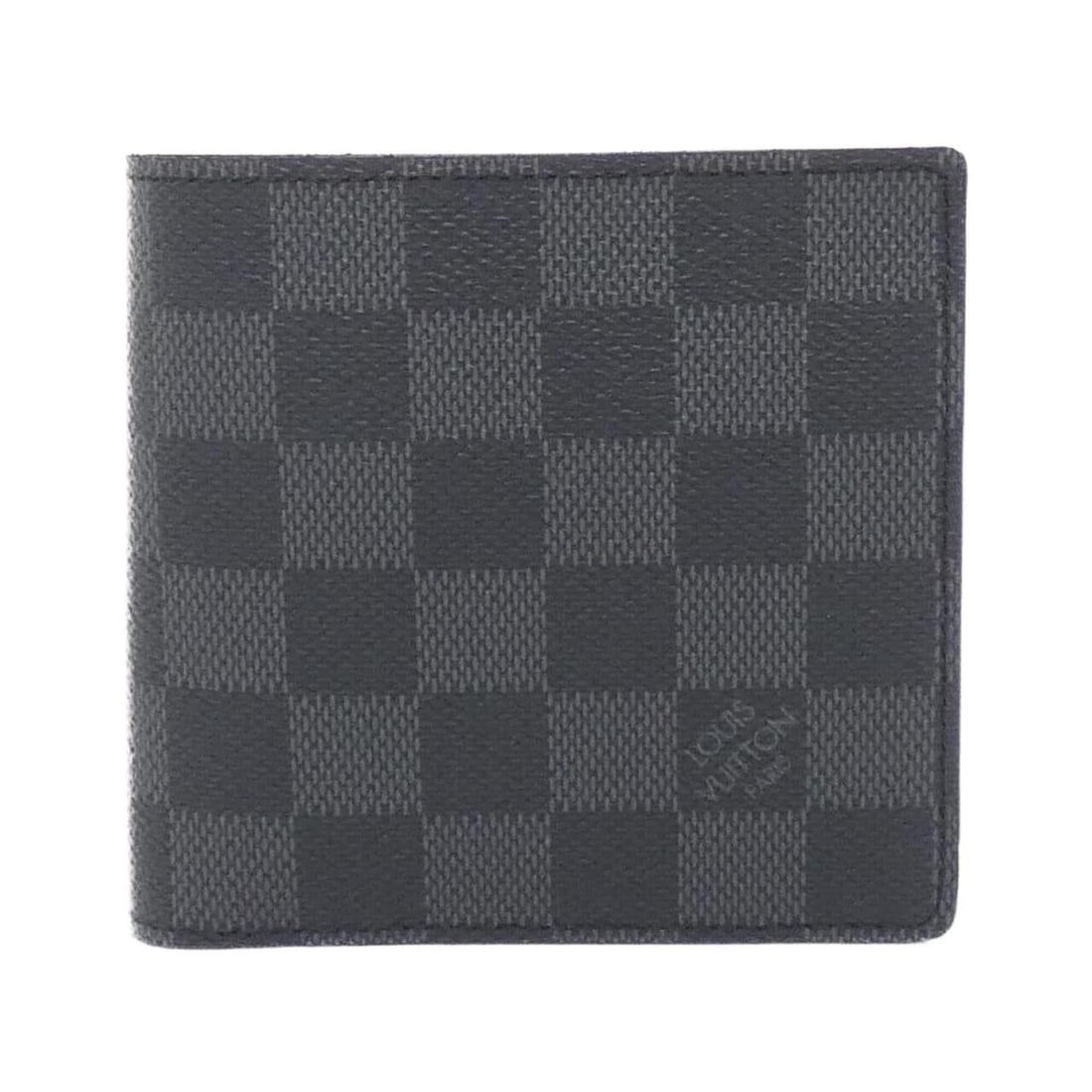 Louis Vuitton Damier Graphite Portefeuille Marco N62664 Wallet: --- Catalog ---Category: SizeSize (HxWxD): 11cm x 12cm x 2cm / 4.33'' x 4.72'' x 0.78''Category: DesignType: Wallet (bi-fold)Color: GraphiteGender: MenMaterial: Coated canvas Category: GeneralMPN: