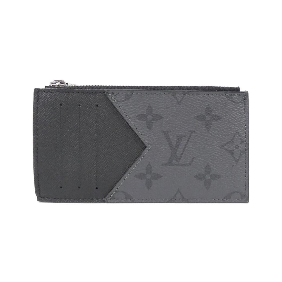 Louis Vuitton Taiga Rama Coin Card Holder M69533 Wallet/Coin Case: --- Catalog ---Category: SizeSize (HxWxD): 8cm x 15cm x 3cm / 3.14'' x 5.9'' x 1.18''Category: DesignType: Coin purse/coin caseColor: Black, GrisGender: MenMaterial: Coated canvas , Leather Leather/Fu