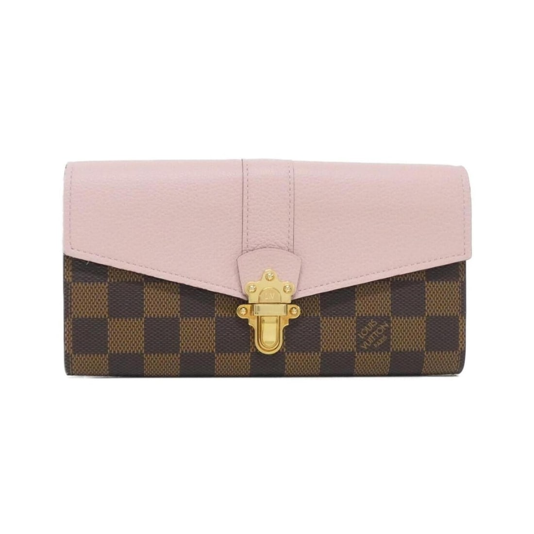 Louis Vuitton Damier Portefeuille Clapton N64447 Wallet: --- Catalog ---Category: SizeSize (HxWxD): 10cm x 19cm x 3cm / 3.93'' x 7.48'' x 1.18''Category: DesignType: Long wallet (bi-fold)Color: Ebene, MagnoliaGender: WomenMaterial: Coated canvas , Leather L
