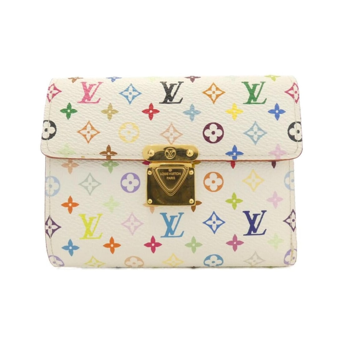 Louis Vuitton Multicolor Portefeuille Koala M58014 Wallet: --- Catalog ---Category: SizeSize (HxWxD): 10cm x 13cm x 3cm / 3.93'' x 5.11'' x 1.18''Category: DesignType: Wallet (tri-fold)Color: WhiteGender: WomenMaterial: Coated canvas Category: GeneralMPN: M58