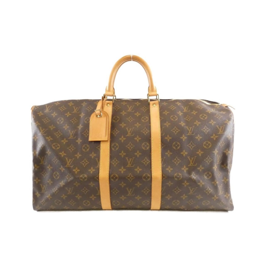 Louis Vuitton Monogram Keepall Bandoulière 55cm M41414 Boston Bag: --- Catalog ---Category: SizeSize (HxWxD): 31cm x 55cm x 24cm / 12.2'' x 21.65'' x 9.44''Category: DesignType: Boston bagColor: MarronGender: Men,WomenMaterial: Coated canvas Category: GeneralMPN: M41