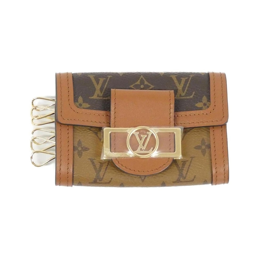 Louis Vuitton Monogram (Dauphine) Key Case Multicles M13295: --- Catalog ---Category: DesignType: KeycaseColor: MarronGender: Men,WomenMaterial: Coated canvas Category: GeneralMPN: M13295Brand: Louis VuittonCategory: Physical PropertiesSize (HxWxD): 7cm x 11cm 