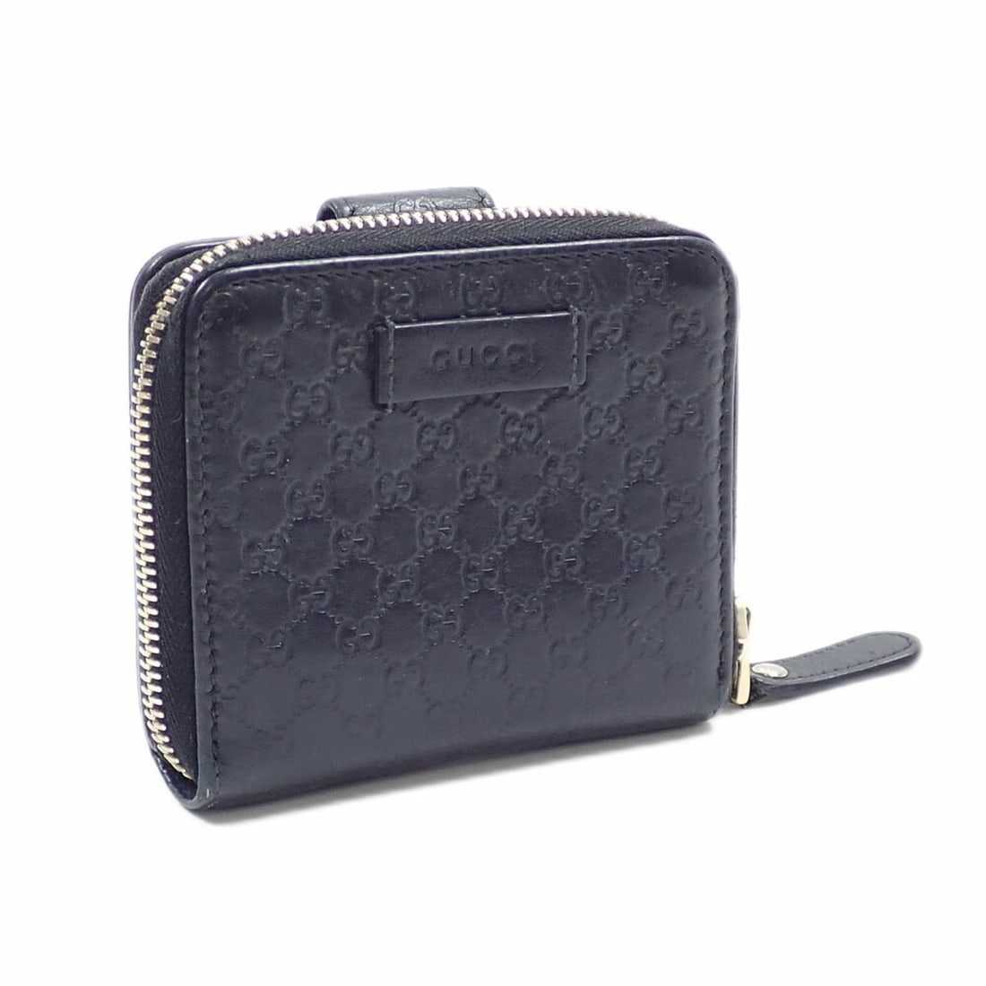 Gucci bi-fold wallet for women, black leather, 449395: --- Catalog ---Category: SizeSize (HxWxD): 10cm x 11.5cm x 3cm / 3.93'' x 4.52'' x 1.18''Category: DesignType: Wallet (bi-fold)Color: BlackGender: WomenMaterial: Leather Category: GeneralMPN: 449395Br