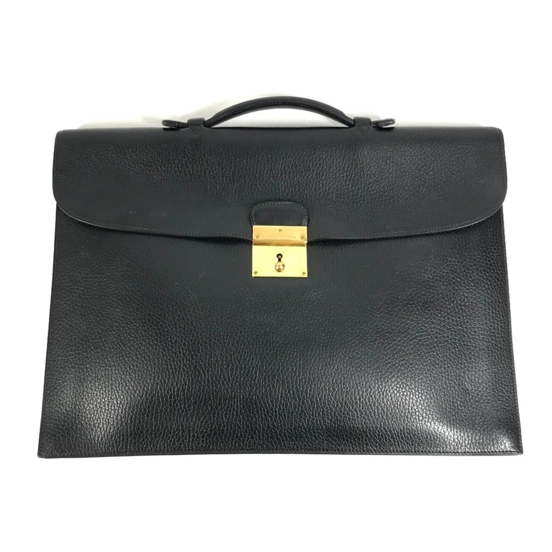 HERMES Hermes Kilius Document Bag Briefcase Handbag Business Leather Women's Black: --- Catalog ---Category: SizeSize (HxWxD): 27cm x 37.5cm x 4.5cm / 10.62'' x 14.76'' x 1.77''Category: DesignType: Briefcase, HandbagColor: BlackGender: Men,WomenMaterial: Leather Category: