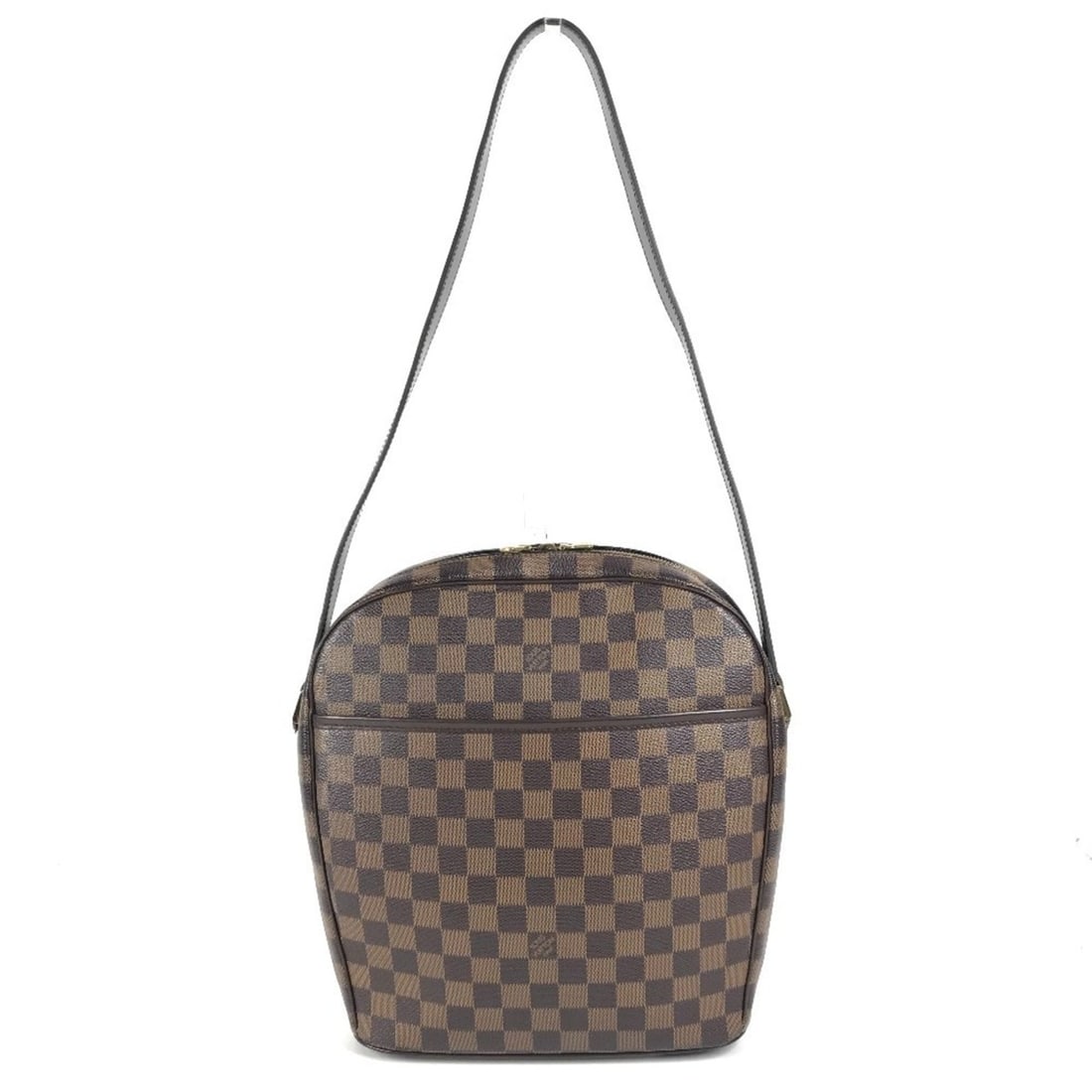 LOUIS VUITTON N51292 Damier Ipanema GM Shoulder Bag, Crossbody Pouch, Canvas, Ebene Brown. Suitable: --- Catalog ---Category: SizeSize (HxWxD): 29cm x 23.5cm x 7.5cm / 11.41'' x 9.25'' x 2.95''Category: DesignType: Pochette, Shoulder bagColor: BrownGender: Men,WomenMaterial: Damier Canvas Category: G