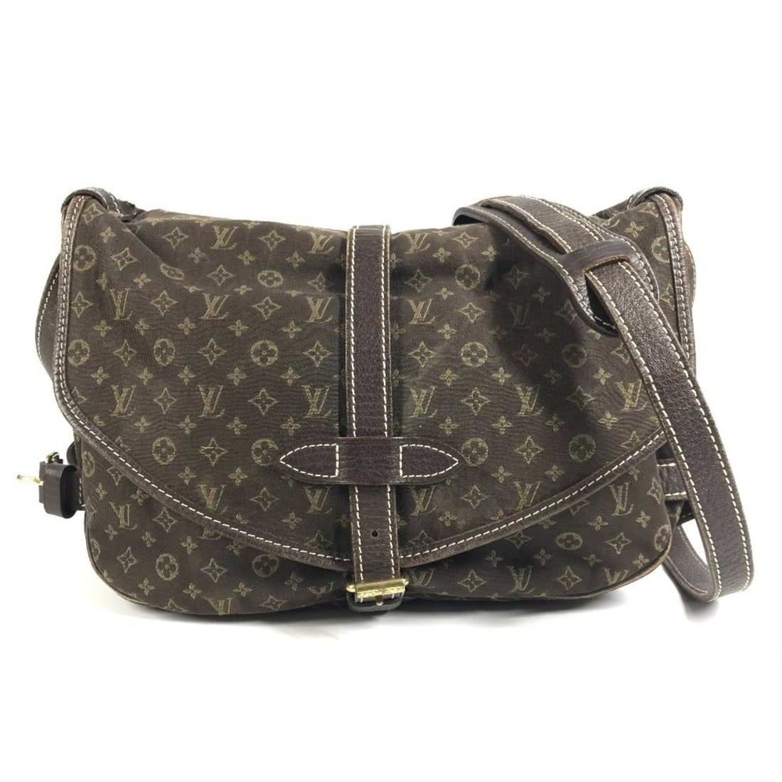 LOUIS VUITTON M95227 Monogram Mini Lin Saumur 30 Bag Crossbody Flap Shoulder Canvas Men's Women's: --- Catalog ---Category: SizeSize (HxWxD): 18cm x 27cm x 5.5cm / 7.08'' x 10.62'' x 2.16''Category: DesignType: Shoulder bagColor: BrownGender: Men,WomenMaterial: Monogram Mini , Canvas Category: Gene