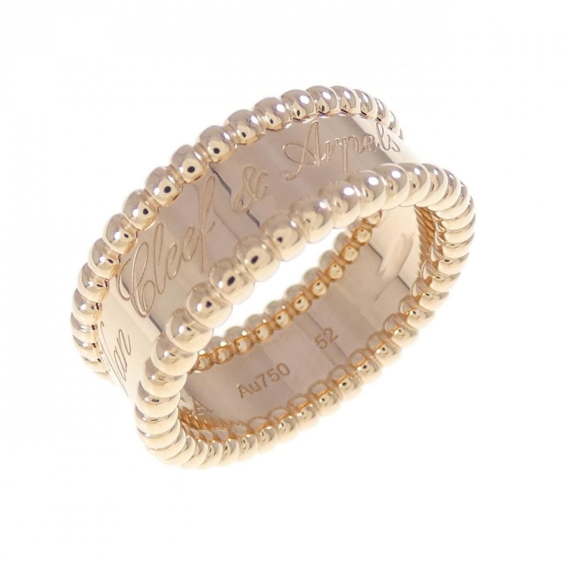 Van Cleef & Arpels Perlee Signature Ring: --- Catalog ---Category: SizeJP Size: 12US Size: 6.5Category: DesignType: Band ringGender: WomenMaterial: Pink gold (18K)Category: GeneralLine: PerleeBrand: Van Cleef & Arpels--- Item List ---Section: