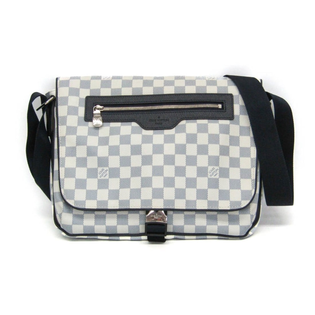 Louis Vuitton Damier Coast Matchpoint Messenger N40019 Men's Messenger Bag,Shoulder Bag Navy,White: --- Catalog ---Category: SizeSize (HxWxD): 26cm x 32cm x 11cm / 10.23'' x 12.59'' x 4.33''Strap Length: 82cm - 153cm / 32.28'' - 60.23''Category: DesignType: Messenger bag, Shoulder bagColor: Navy, Wh