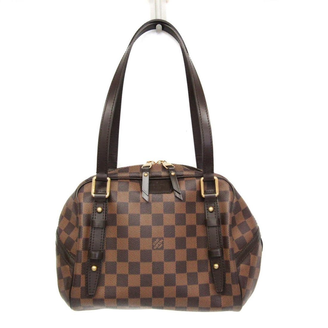 Louis Vuitton Damier Rivington PM N41157 Women's Shoulder Bag Ebene: --- Catalog ---Category: SizeWeight: 580g / 1.27lb.Size (HxWxD): 22cm x 32cm x 15cm / 8.66'' x 12.59'' x 5.9''Strap Length: 53cm - 58cm / 20.86'' - 22.83''Category: DesignType: Shoulder bagColor: Eben
