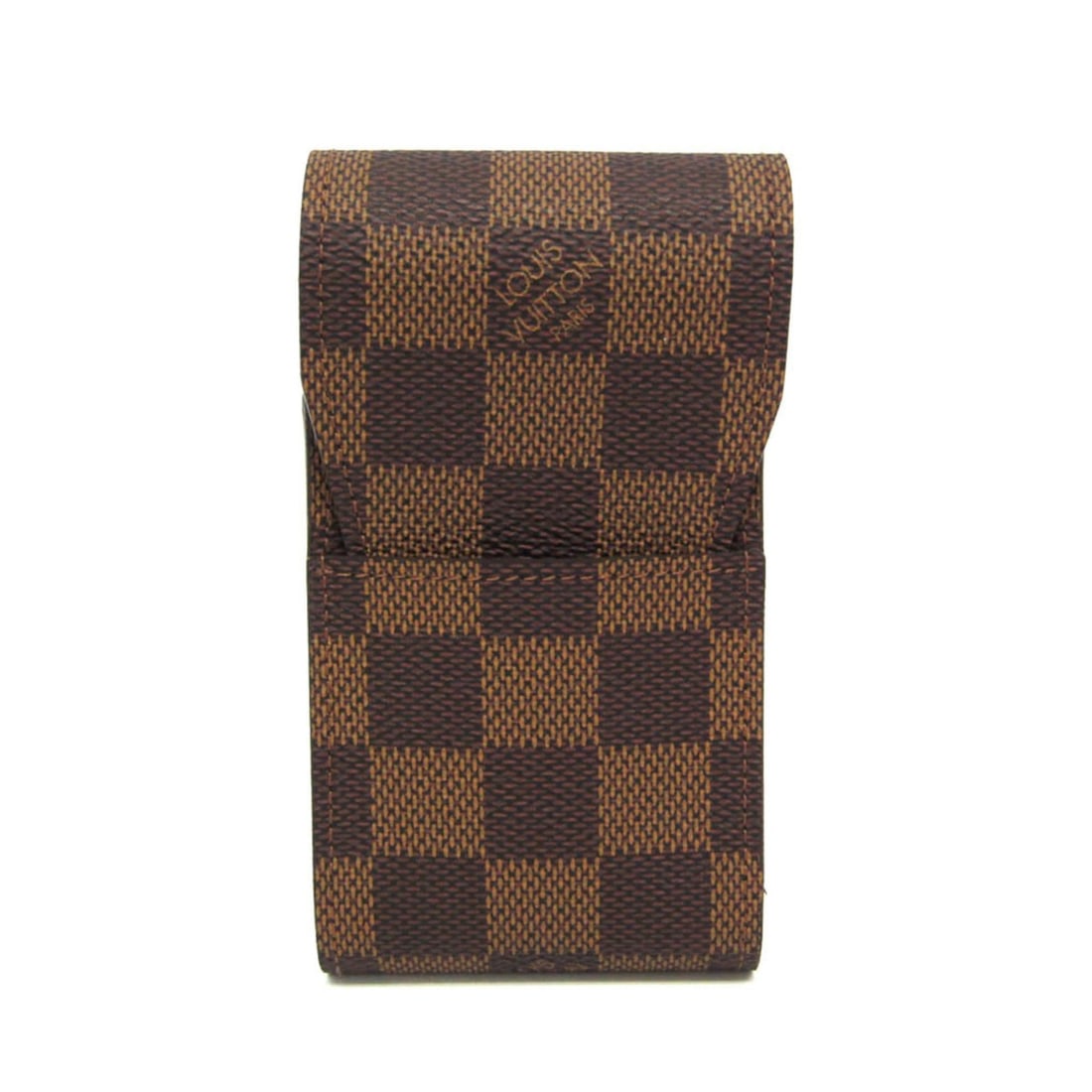 Louis Vuitton Damier Cigarette Case Damier Canvas Brown,Ebene Cigarette Case N63024 (1 of 14)