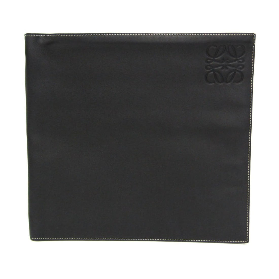 Loewe Anagram Men,Women Leather Clutch Bag Black: --- Catalog ---Category: SizeSize (HxWxD): 28cm x 30.5cm x 1.5cm / 11.02'' x 12'' x 0.59''Category: DesignType: Clutch bagColor: BlackGender: Men,WomenClosure: MagnetMaterial: Leather Inner Pocket: Op