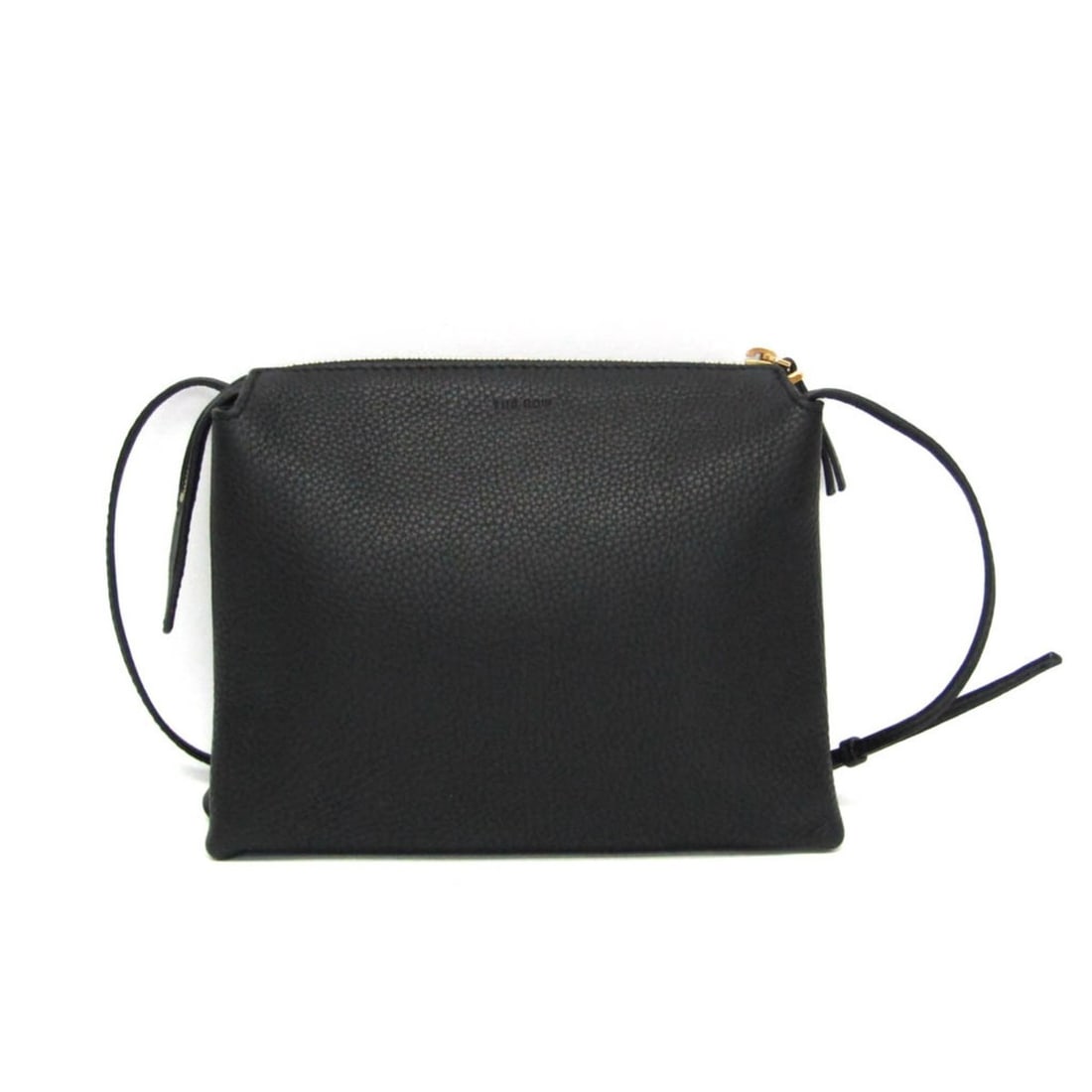 The Row NU MINI TWIN W1236 Women's Leather Shoulder Bag Black: --- Catalog ---Category: SizeSize (HxWxD): 16.5cm x 19cm x 3cm / 6.49'' x 7.48'' x 1.18''Strap Length: 95cm - 109cm / 37.4'' - 42.91''Category: DesignType: Shoulder bagColor: BlackGender: WomenClosure