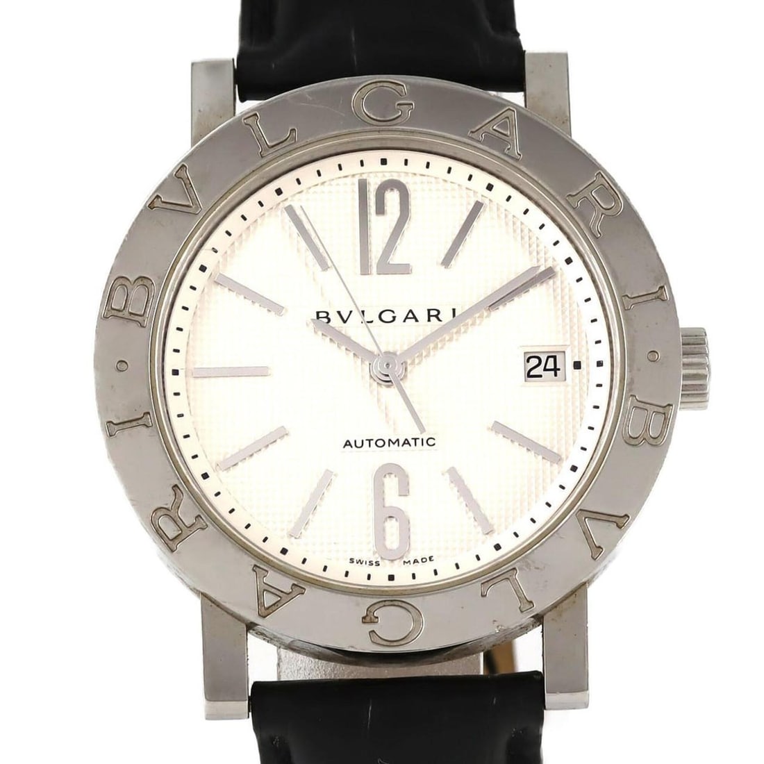 Bulgari BB38SLAUTO BB38WSLDAUTO Stainless Steel Automatic Watch: --- Catalog ---Category: SizeCase Diameter: 38mm / 1.5''Category: DesignType: WristwatchColor (Dial): SilverMaterial (Case): Stainless steelCategory: GeneralBrand: BvlgariCategory: MovementMovement: S