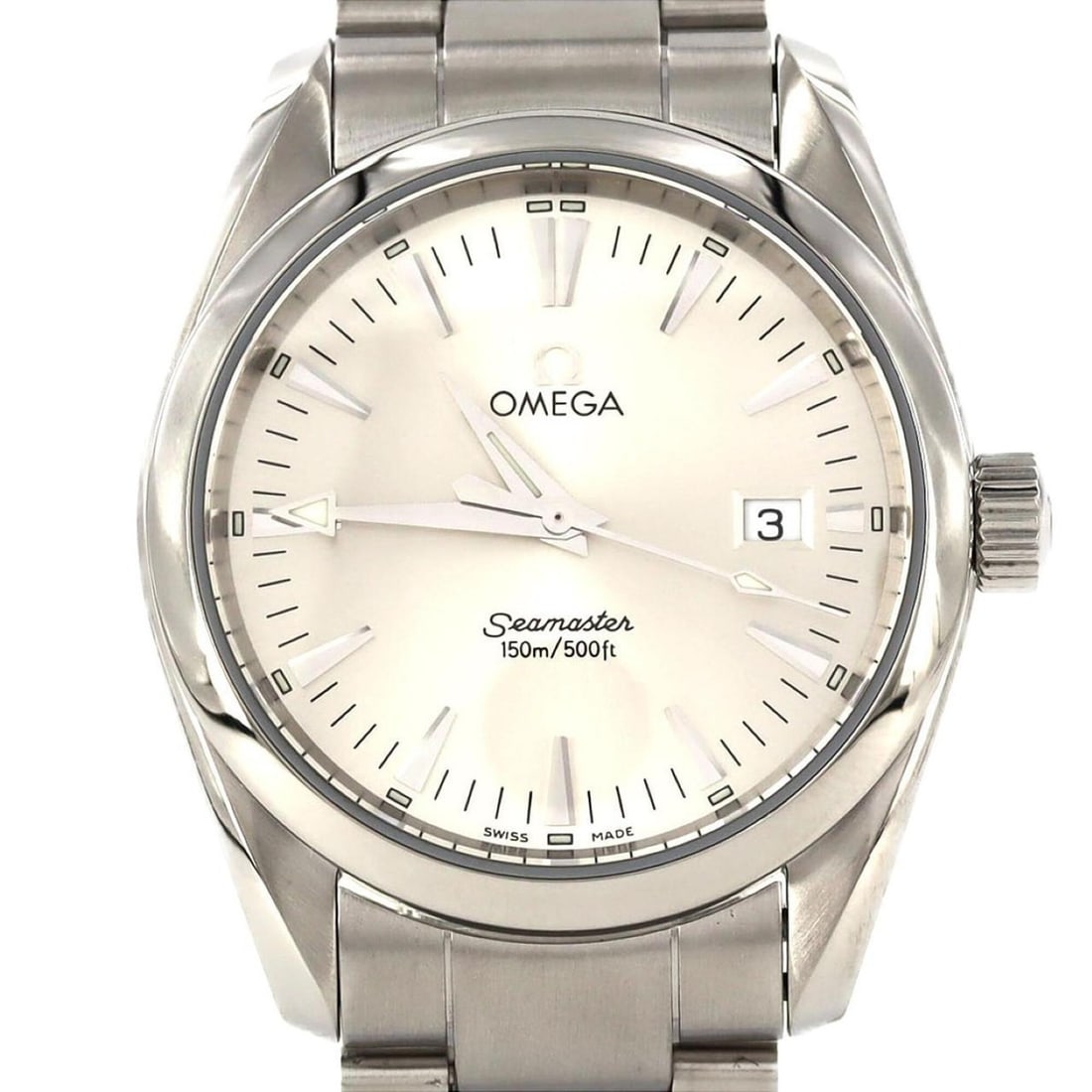 Omega Seamaster Aqua Terra 2518.30 SS Quartz Watch: --- Catalog ---Category: SizeWrist Size: 20cm / 7.87''Case Diameter: 36mm / 1.42''Category: DesignType: WristwatchGender: MenColor (Dial): SilverMaterial (Band): Stainless steelMaterial (Case): Stainl