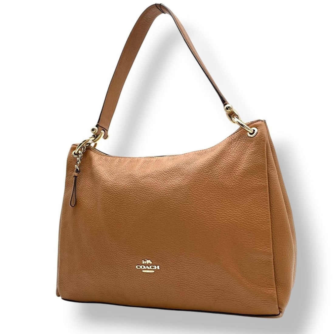 Coach Mia F28966 Shoulder Bag, One-Shoulder Leather, Brown, Women's, S98: --- Catalog ---Category: SizeSize (HxWxD): 22cm x 21cm x 11cm / 8.66'' x 8.26'' x 4.33''Category: DesignType: Shoulder bagColor: BrownGender: WomenMaterial: Leather Category: GeneralMPN: F28966Brand: 