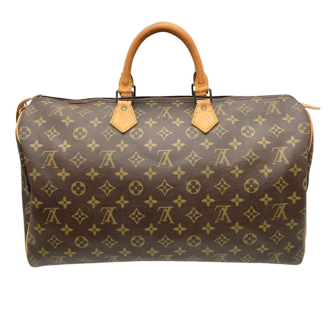 Louis Vuitton Speedy 40 Handbag, Monogram Canvas, M41522, Brown, V.I.882, Boston style, Older model,: --- Catalog ---Category: SizeSize (HxWxD): 25cm x 41cm x 19cm / 9.84'' x 16.14'' x 7.48''Category: DesignType: HandbagColor: BrownGender: WomenMaterial: Monogram Category: GeneralMPN: M41522Brand: