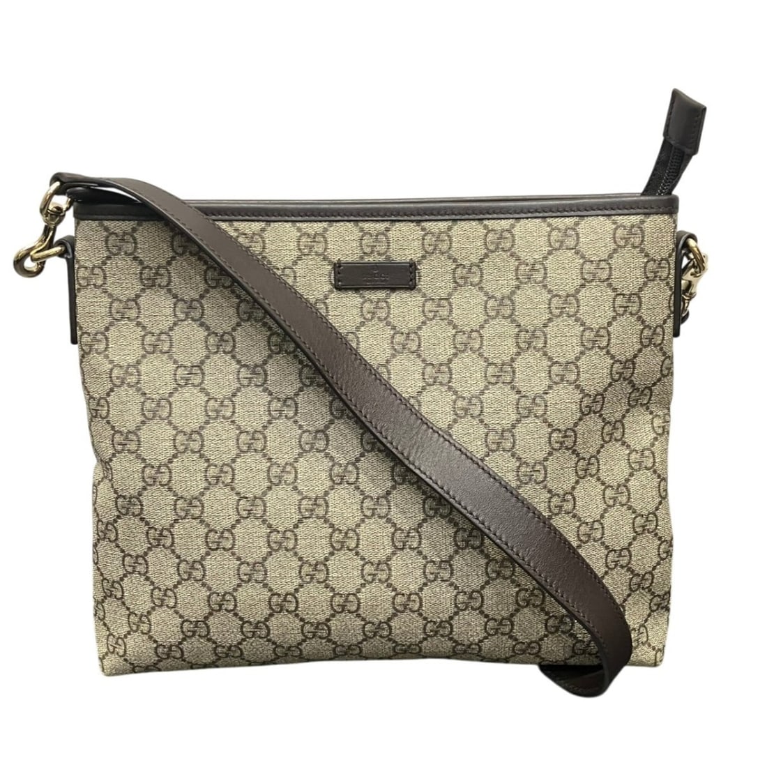 Gucci GG Supreme Leather Shoulder Bag 388924 (1 of 10)