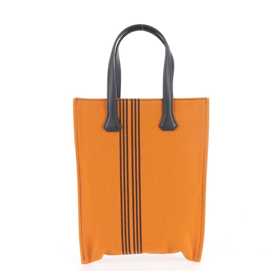 Like New Hermes Potamos Cabas PM Orange Leather Canvas Handbag Tote Bag - Brand Women's: --- Catalog ---Category: SizeSize (HxWxD): 29cm x 23cm x 1cm / 11.41'' x 9.05'' x 0.39''Category: DesignType: Handbag, Tote bagColor: Black, OrangeGender: WomenMaterial: Leather , Canvas Category: Gen