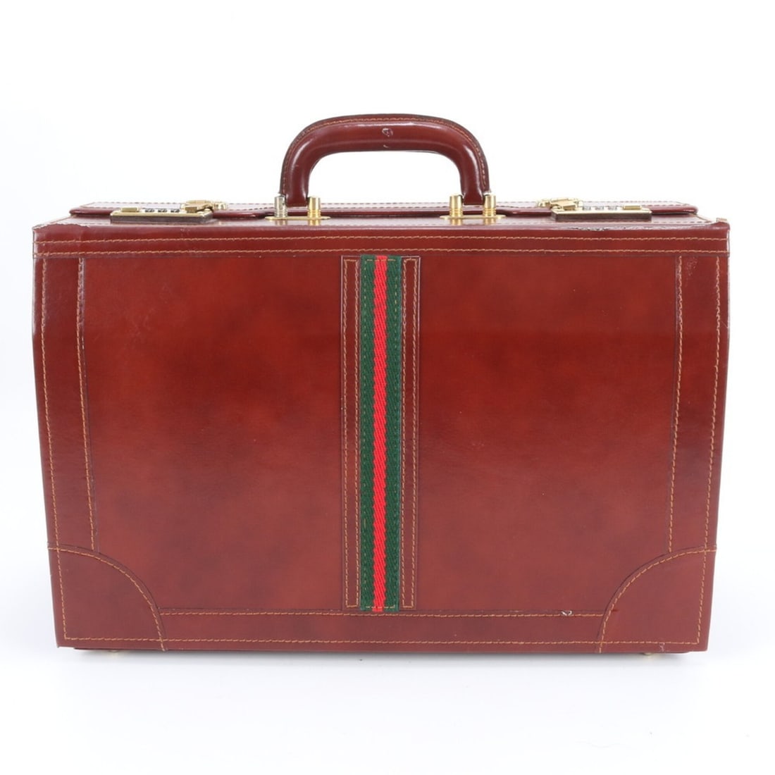 Gucci Sherry Line Leather Attache Case Hard Briefcase for Men: --- Catalog ---Category: SizeSize (HxWxD): 30cm x 43cm x 13cm / 11.81'' x 16.92'' x 5.11''Category: DesignColor: WineGender: MenMaterial: Leather Category: GeneralBrand: Gucci--- Item List ---Section: