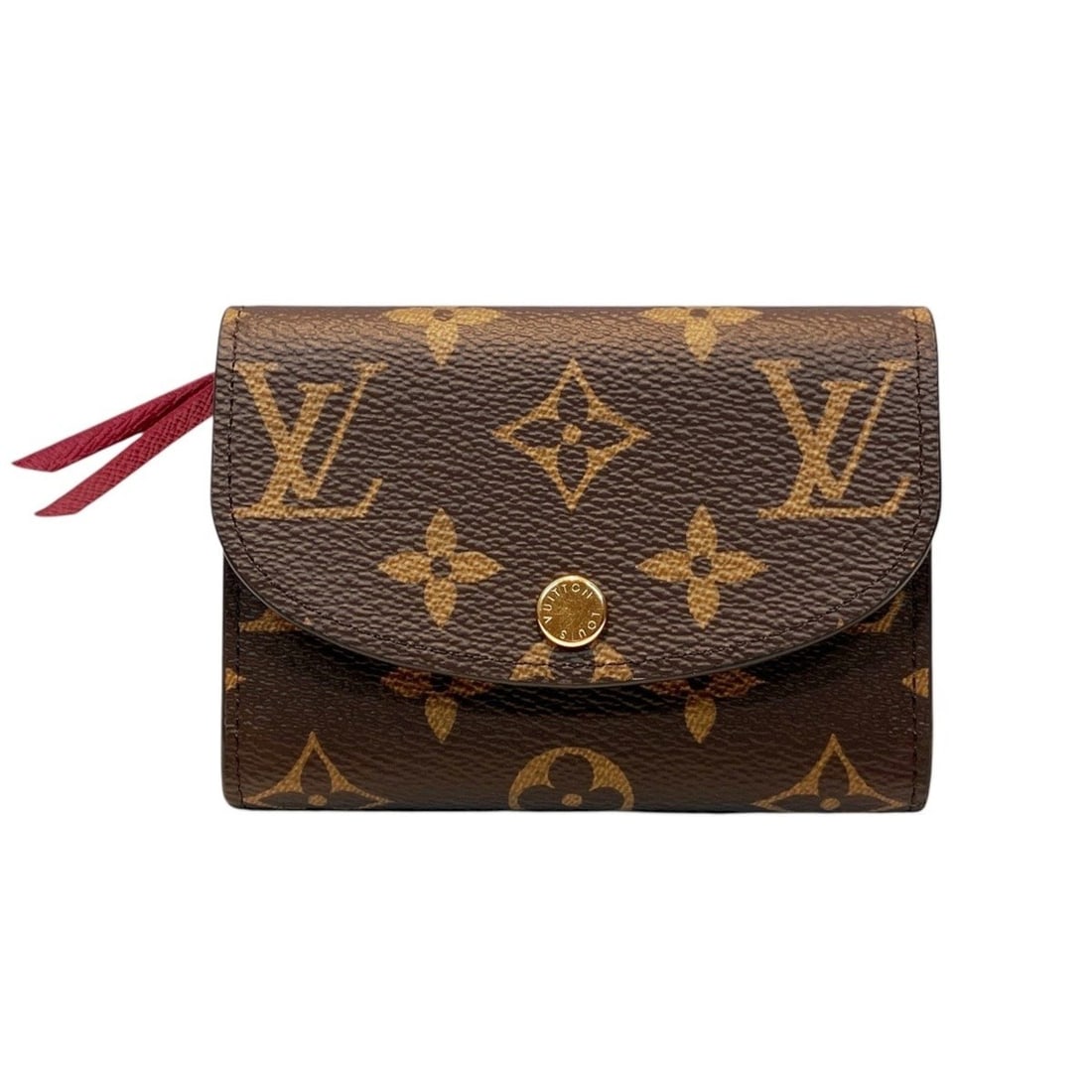 Louis Vuitton Portemonnaie Rosalie Wallet/Coin Case, Monogram Canvas, M41939: --- Catalog ---Category: SizeSize (HxWxD): 8.5cm x 11cm x 1cm / 3.34'' x 4.33'' x 0.39''Category: DesignType: Coin purse/coin caseColor: Rose ballerineGender: WomenMaterial: Coated canvas Category: Ge