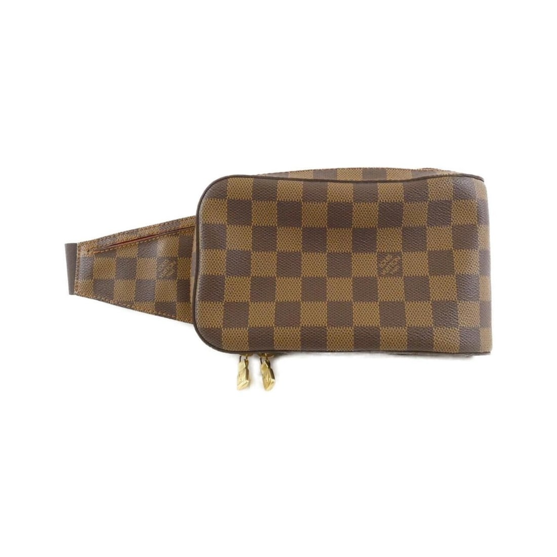 Louis Vuitton Damier Geronimos N51994 Shoulder Bag: --- Catalog ---Category: SizeSize (HxWxD): 12cm x 20cm x 6cm / 4.72'' x 7.87'' x 2.36''Category: DesignType: Shoulder bagColor: EbeneGender: WomenMaterial: Coated canvas Hardware Color: GoldCategory: 
