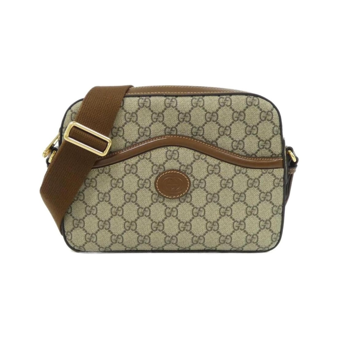 Gucci 675891 92THG Shoulder Bag: --- Catalog ---Category: SizeSize (HxWxD): 19cm x 26cm x 6cm / 7.48'' x 10.23'' x 2.36''Category: DesignType: Shoulder bagColor: Beige, BrownGender: WomenMaterial: GG Supreme , Leather Hardware