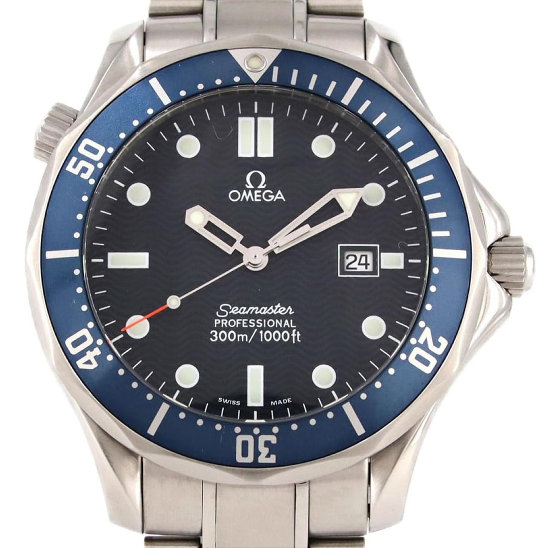 Omega Seamaster Professional 2541.80 Stainless Steel Quartz Watch: --- Catalog ---Category: SizeWrist Size: 17.5cm / 6.88''Case Diameter: 41mm / 1.61''Category: DesignType: WristwatchGender: MenColor (Dial): BlueMaterial (Band): Stainless steelMaterial (Case): Stainl
