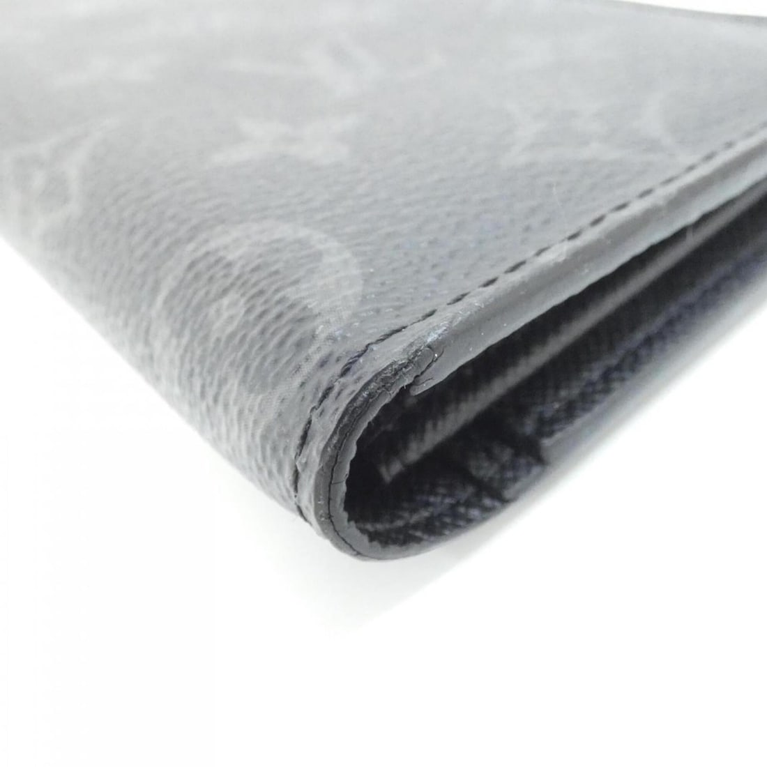 Louis Vuitton Monogram Eclipse Portefeuille Brazza M61697 Wallet - 3