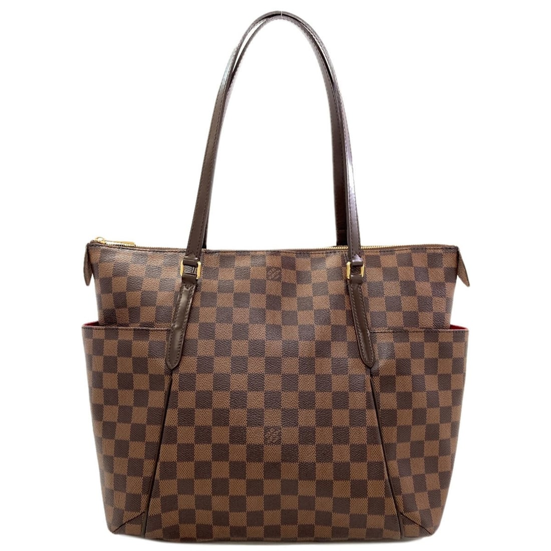Louis Vuitton M41281 Totally MM Tote Bag, Damier Canvas, Women's LOUIS VUITTON: --- Catalog ---Category: SizeSize (HxWxD): 29cm x 39.5cm x 14cm / 11.41'' x 15.55'' x 5.51''Category: DesignType: Tote bagColor: Damier Canvas, EbeneGender: WomenMaterial: Damier Canvas Category: Gene