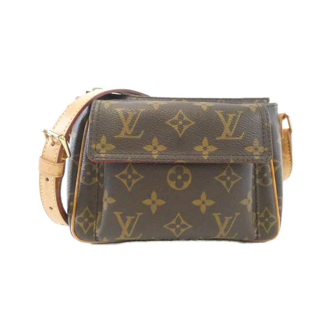 Louis Vuitton Monogram Viva Cite PM M51165 Shoulder Bag: --- Catalog ---Category: SizeSize (HxWxD): 13cm x 18cm x 9cm / 5.11'' x 7.08'' x 3.54''Category: DesignType: Shoulder bagColor: MarronGender: WomenMaterial: Coated canvas Hardware Color: